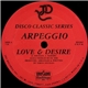 Arpeggio / French Kiss - Love & Desire / Panic